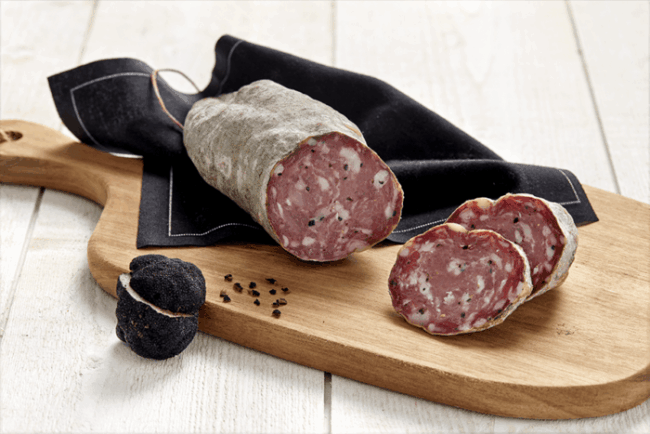saucisson truffe