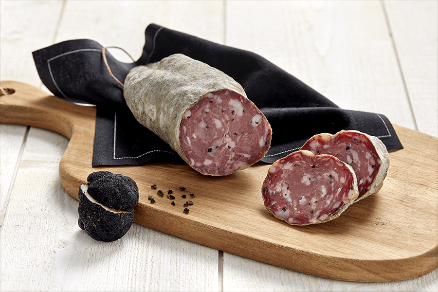 saucisson truffe