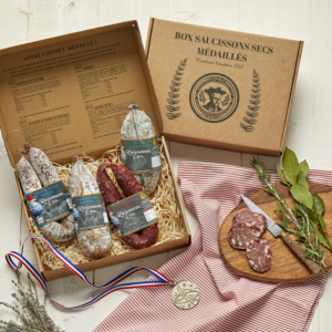 Box saucissons secs médaillés