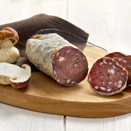 Saucisson sec aux Cèpes