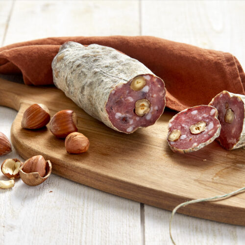 Saucisson sec aux Noisettes