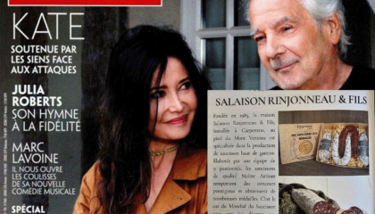 Magazine Gala : notre salaison à l'honneur dans le célèbre magazine !